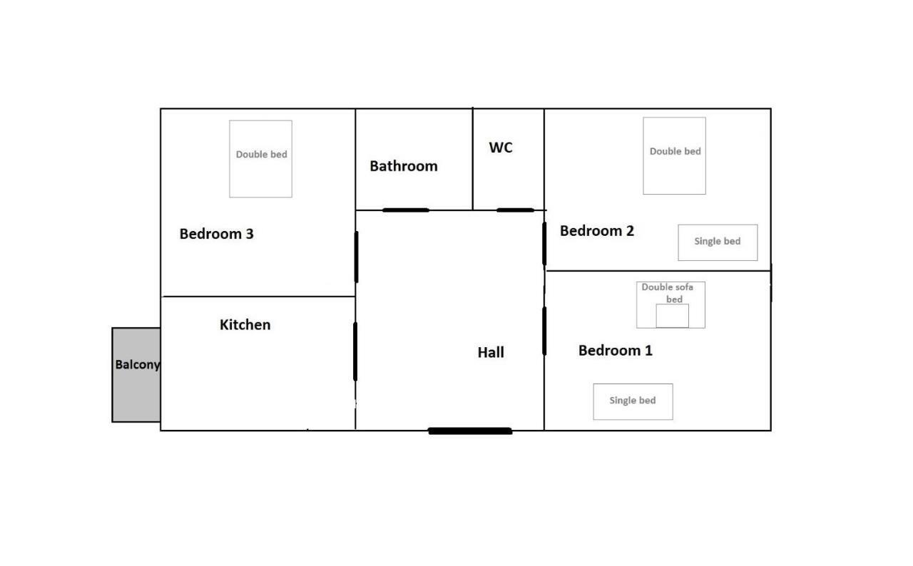 Calm Apartments Pedzichow Street 克拉科夫 外观 照片